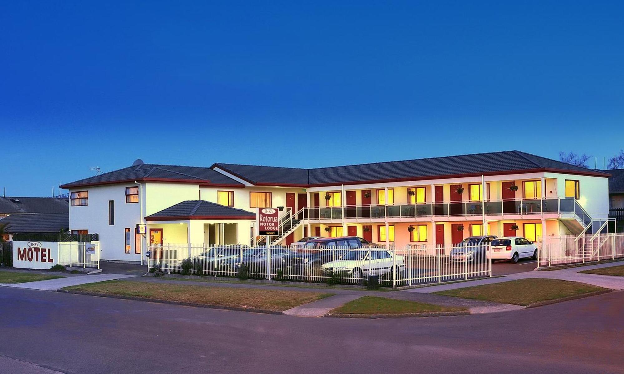 Bk'S Rotorua Motor Lodge Bagian luar foto